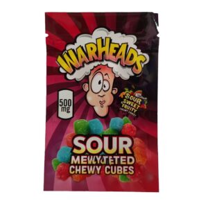War Head Chewy Cubes 500mg