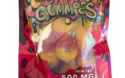 Dank Gummies Sour Keys 500mg